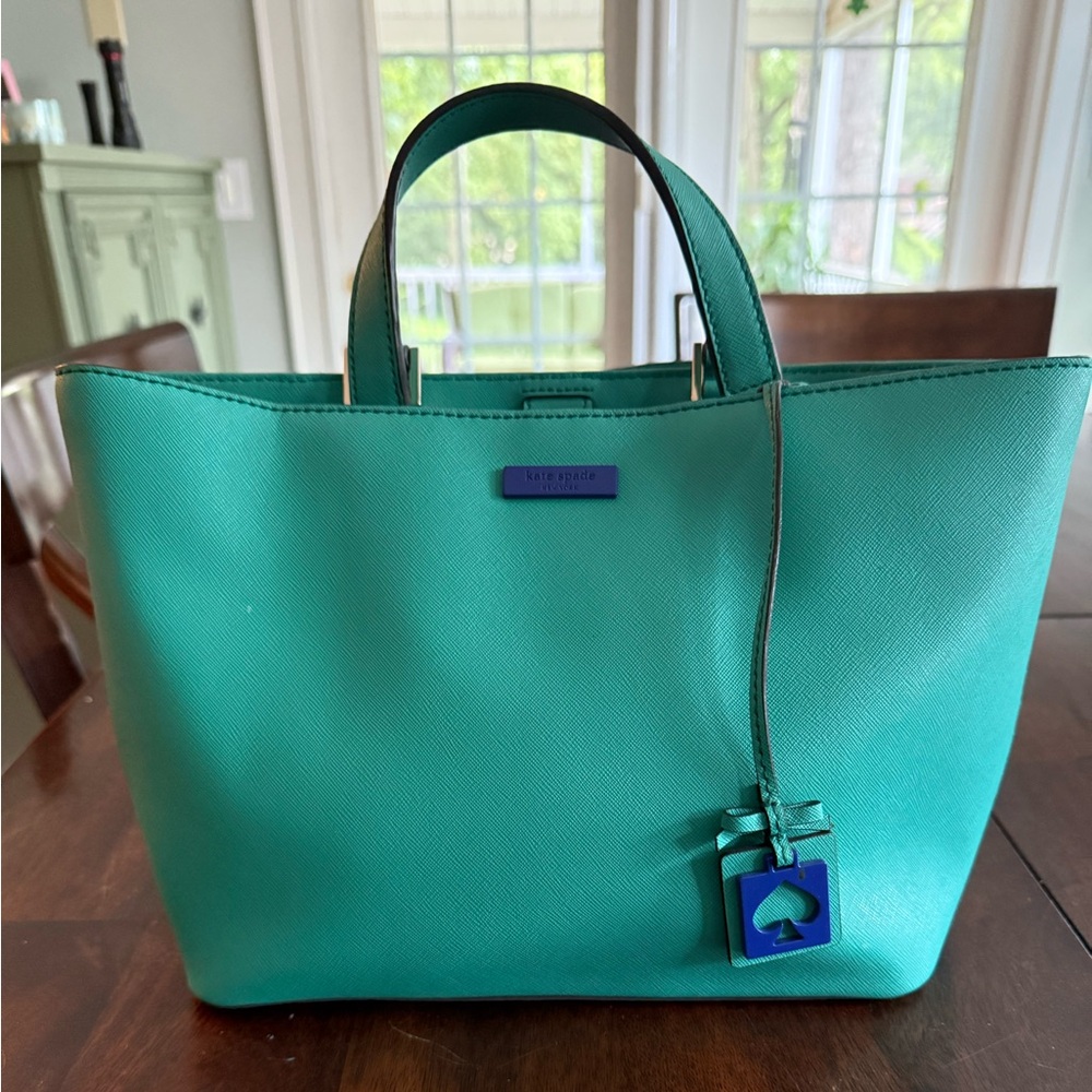 Kate Spade Teal Tote Bag